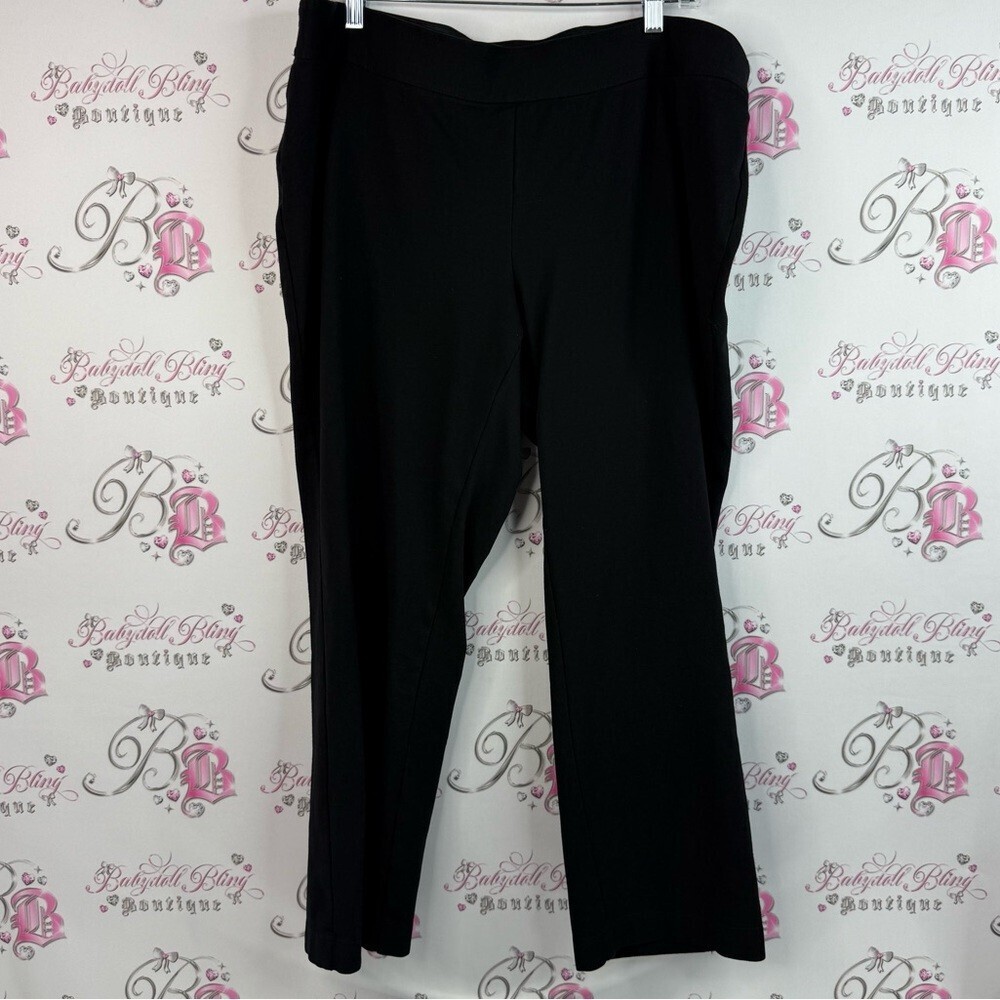 INC International Concepts pants trousers Black Pants